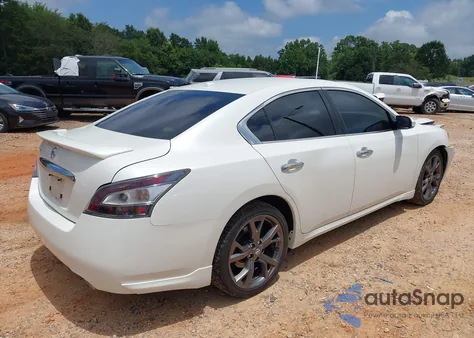 2014 Nissan Maxima 3.5 Sv z USA, uszkodzony, nr VIN 1N4AA5AP5EC499836
